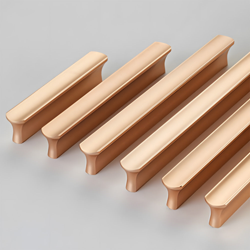 Modern Aluminium Straight Bar Cupboard Handles