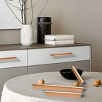 Modern Aluminium Straight Bar Cupboard Handles