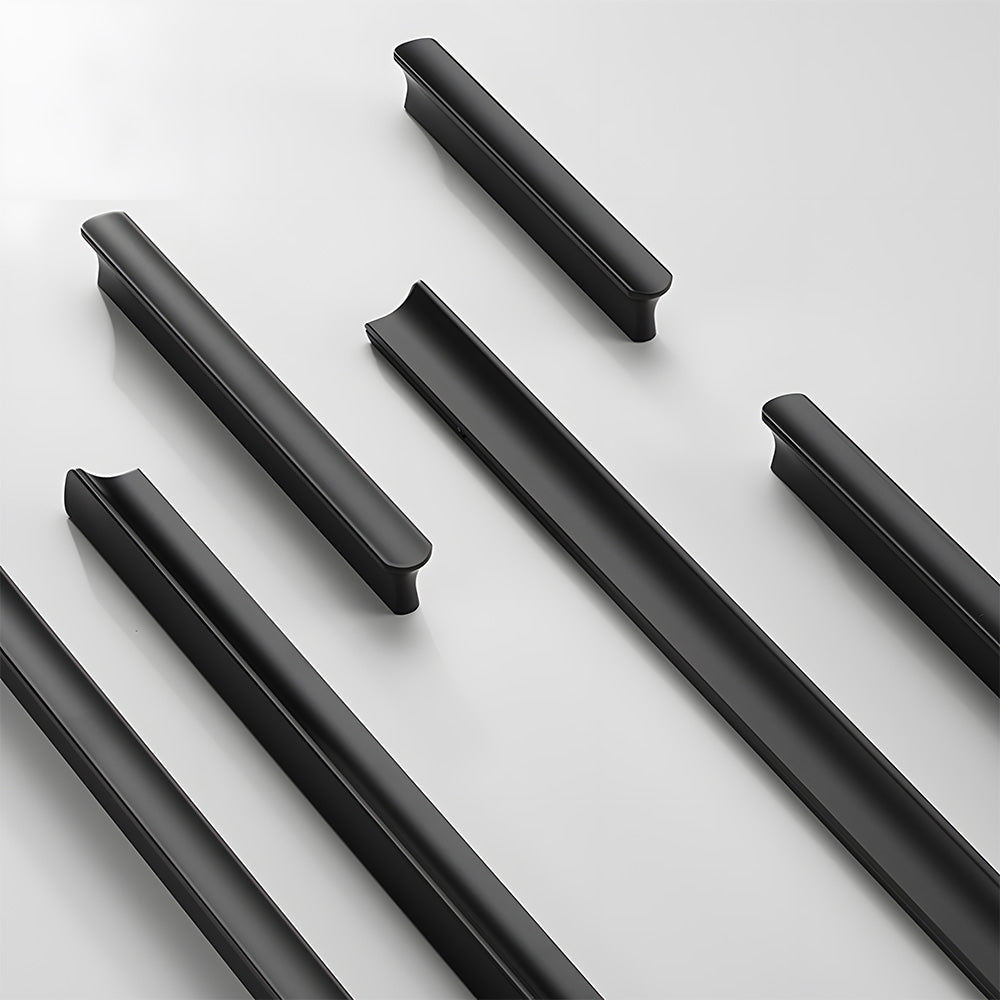 Modern Aluminium Straight Bar Cupboard Handles