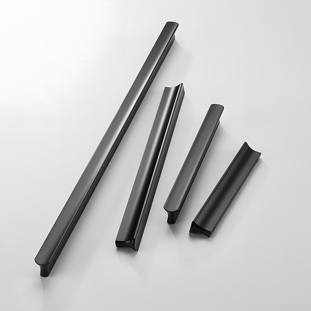 Modern Aluminium Straight Bar Cupboard Handles