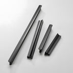 Modern Aluminium Straight Bar Cupboard Handles