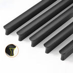 Modern Aluminium Straight Bar Cupboard Handles
