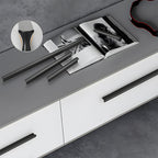 Modern Aluminium Straight Bar Cupboard Handles
