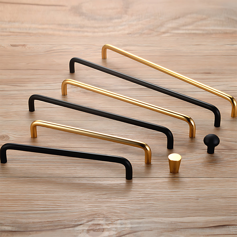 Modern Aluminium Wire Cupboard D Handles