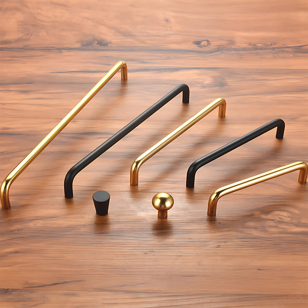 Modern Aluminium Wire Cupboard D Handles