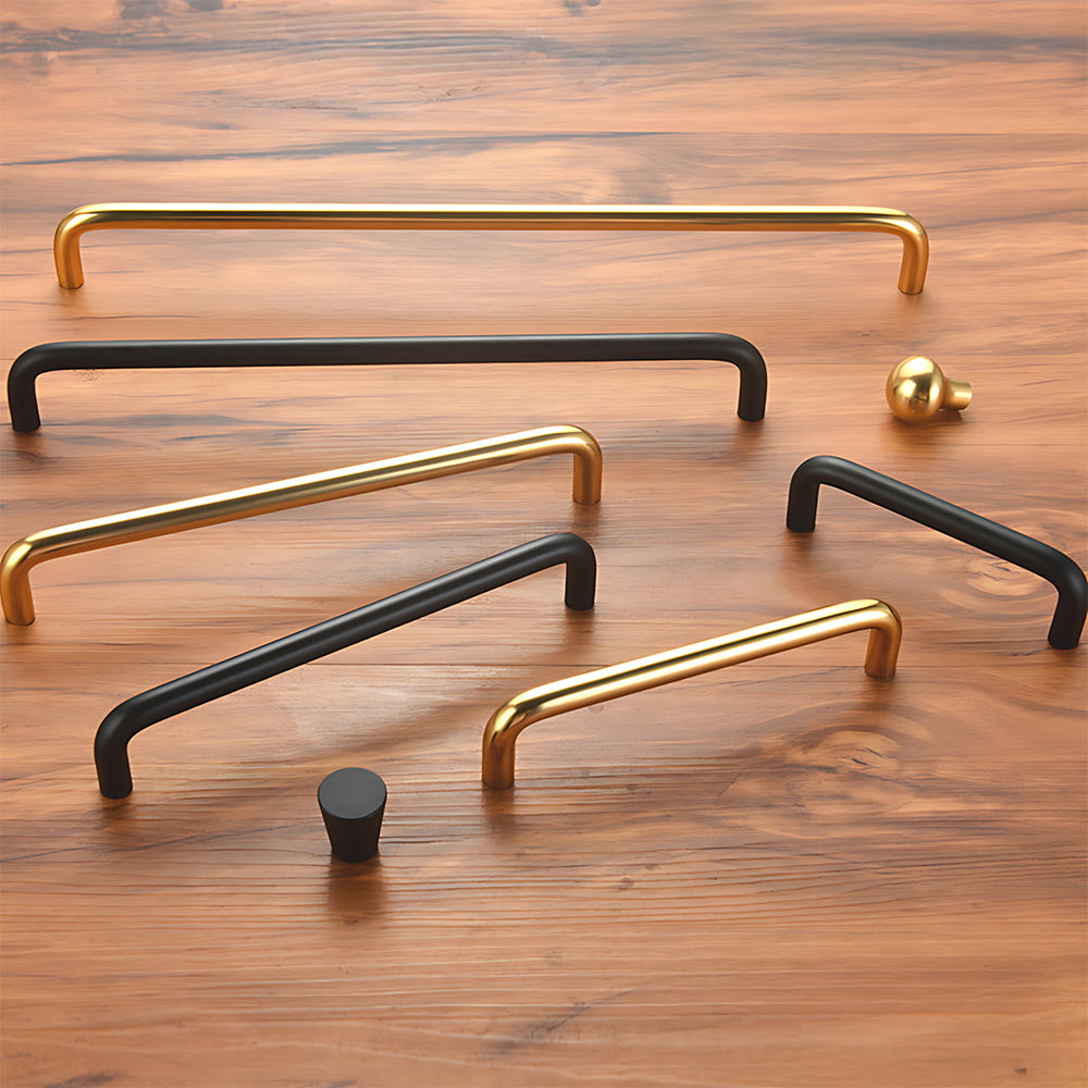 Modern Aluminium Wire Cupboard D Handles