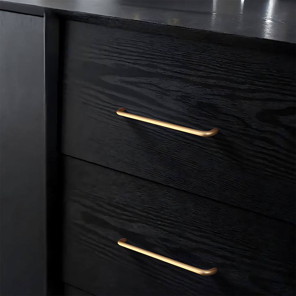 Modern Aluminium Wire Cupboard D Handles