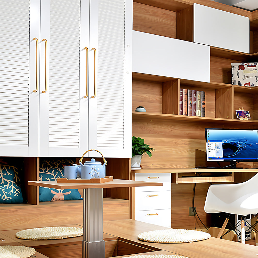Modern Aluminium Wire Cupboard D Handles