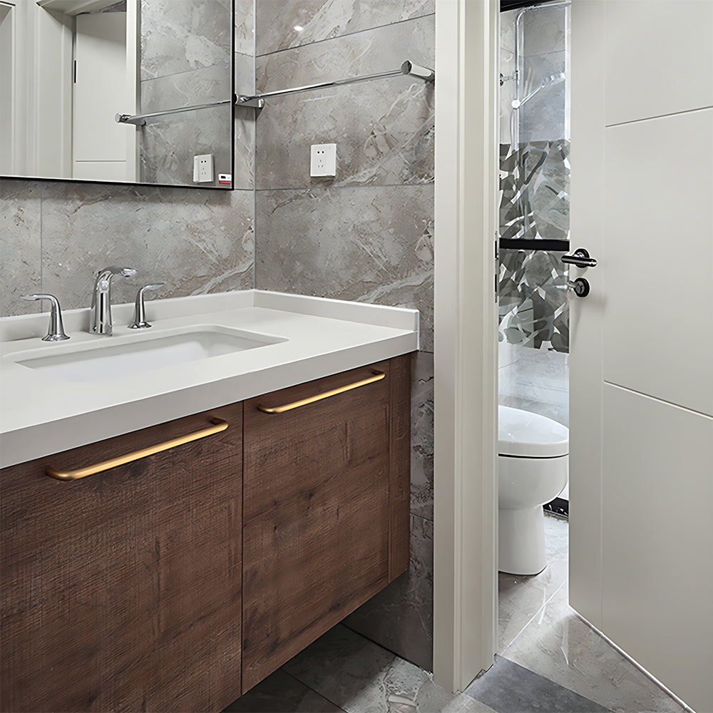 Modern Aluminium Wire Cupboard D Handles