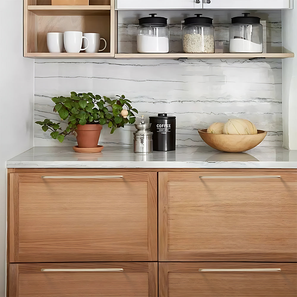 Modern Aluminium Wire Cupboard D Handles