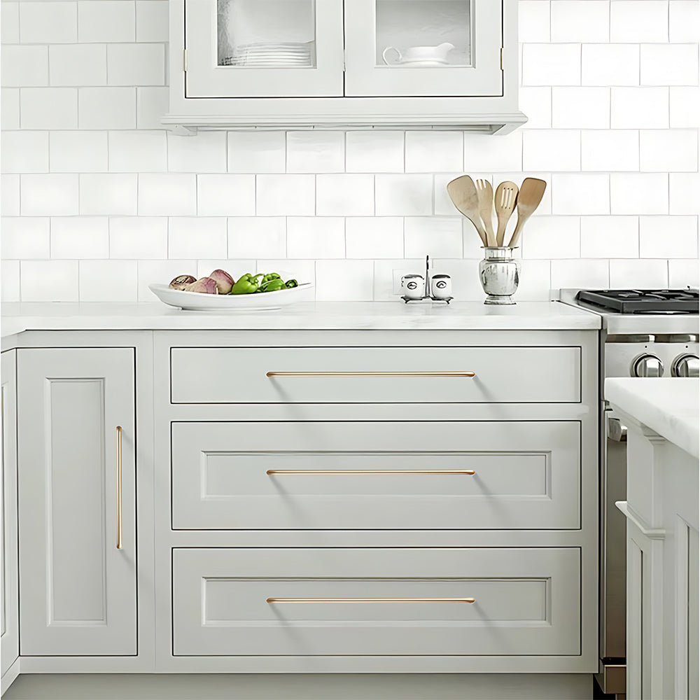 Modern Aluminium Wire Cupboard D Handles