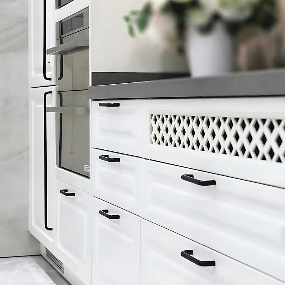 Modern Aluminium Wire Cupboard D Handles