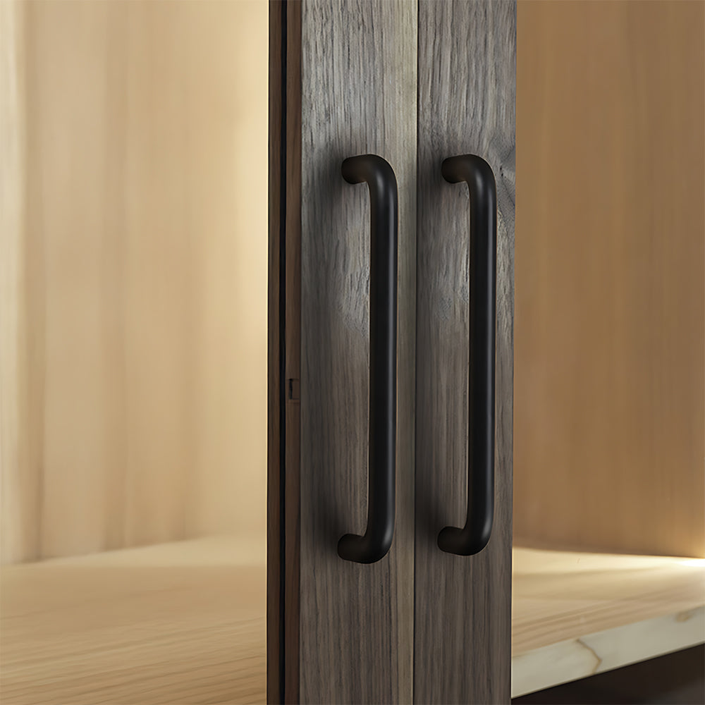 Modern Aluminium Wire Cupboard D Handles