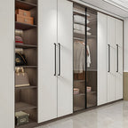 Modern Aluminium Wire Cupboard D Handles