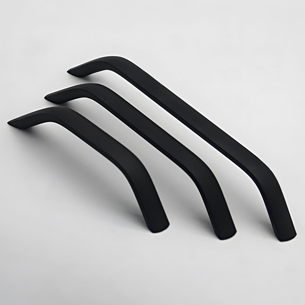 Modern Angled D Kitchen Drawer Handles