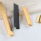 Modern Angled Lip Edge Pull Handles