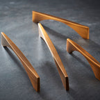 Modern Arched Aluminium Drawer Handles