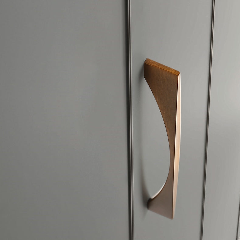 Modern Arched Aluminium Drawer Handles