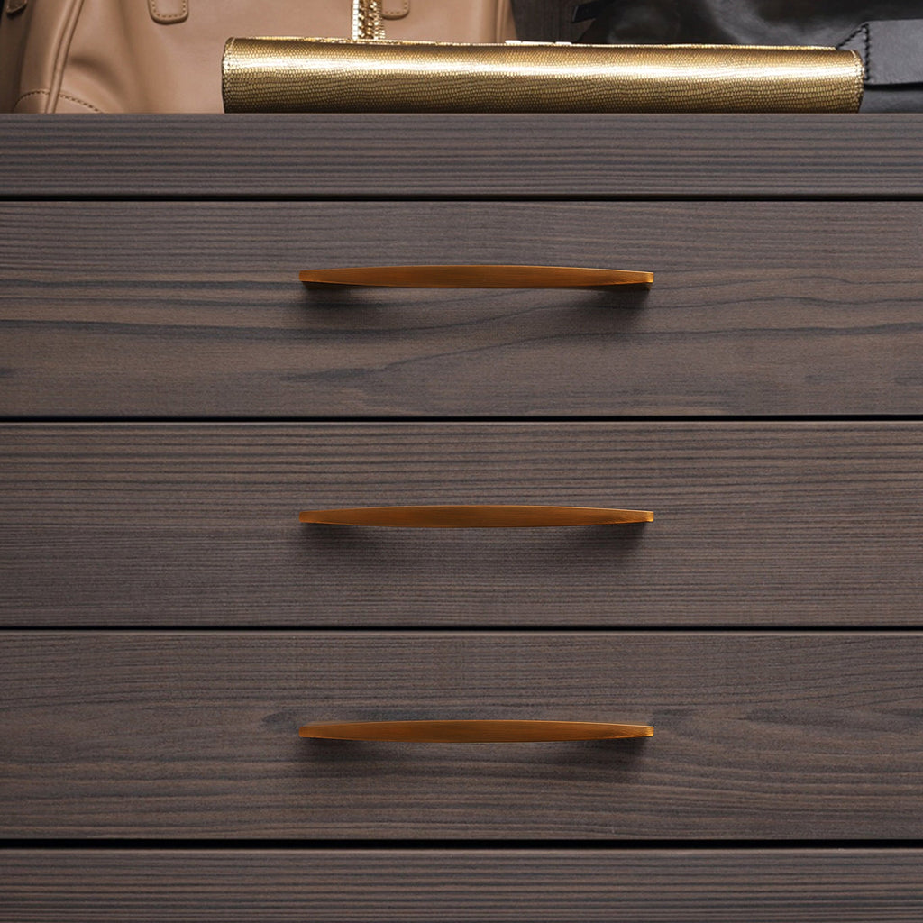 Modern Arched Aluminium Drawer Handles