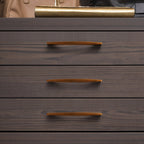 Modern Arched Aluminium Drawer Handles