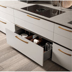 Modern Arched Aluminium Drawer Handles