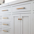 Modern Arched Aluminium Drawer Handles