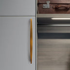 Modern Arched Aluminium Drawer Handles