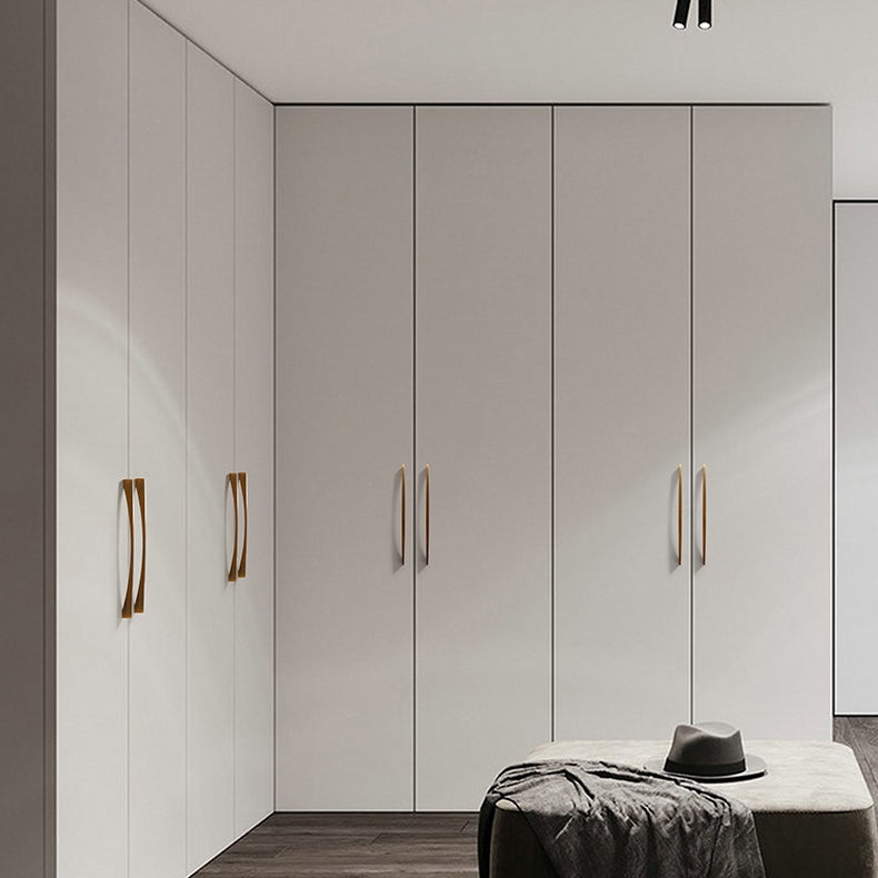 Modern Arched Aluminium Drawer Handles