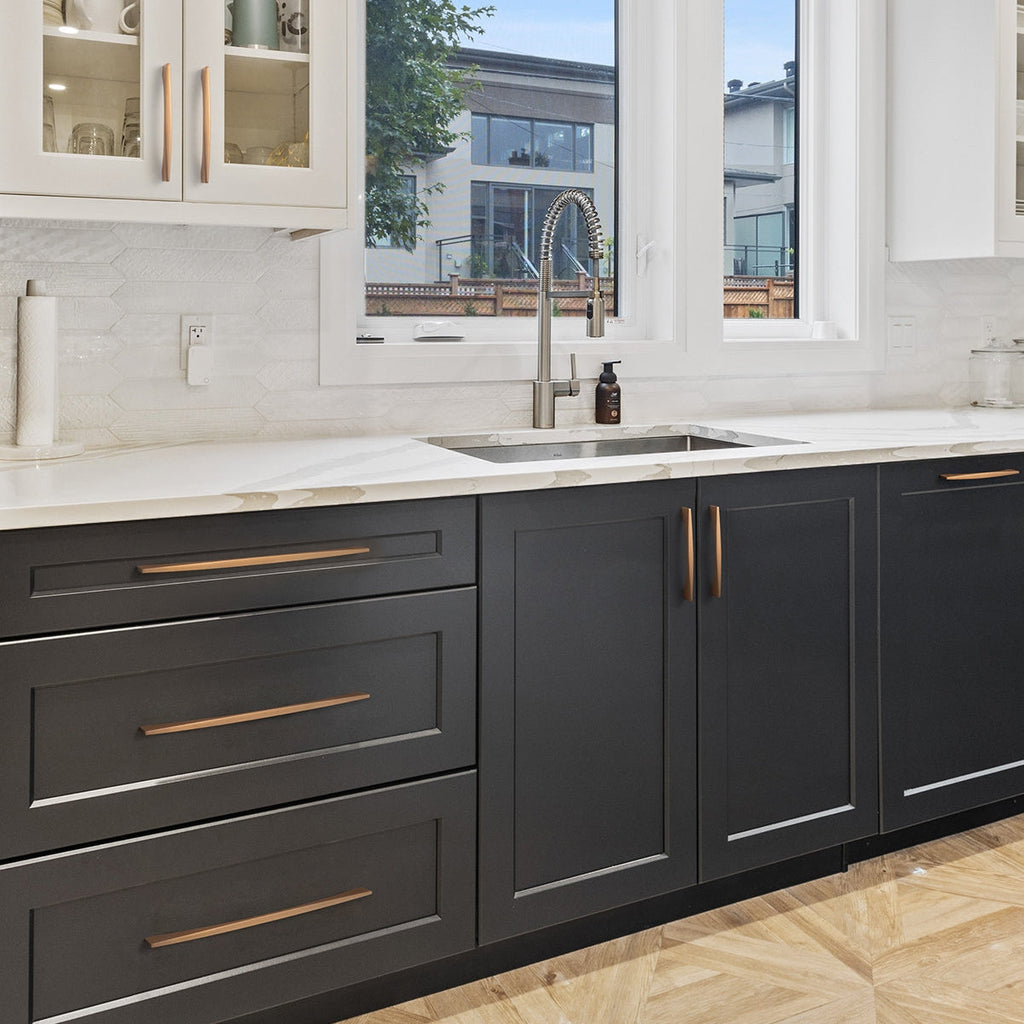 Modern Arched Aluminium Drawer Handles