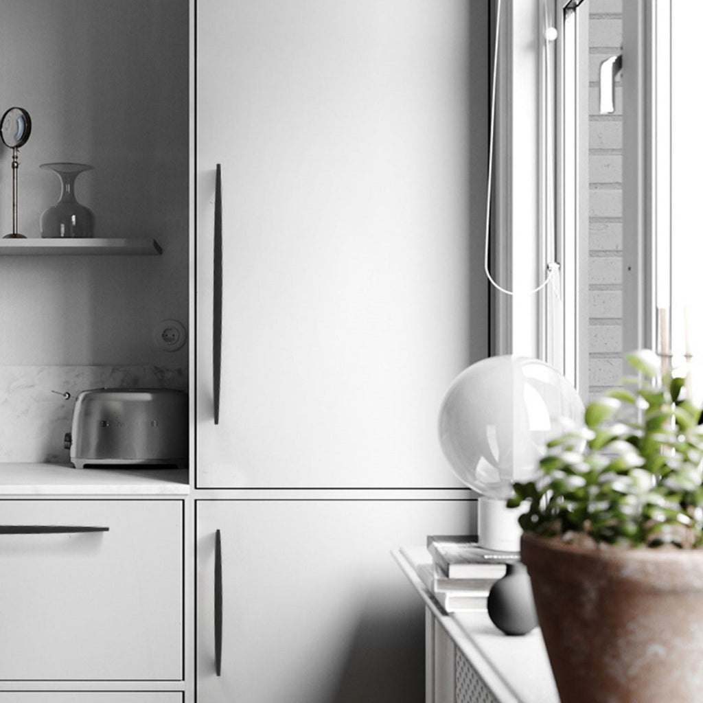 Modern Arched Aluminium Drawer Handles