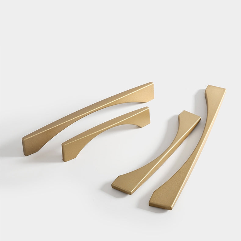 Modern Arched Aluminium Drawer Handles