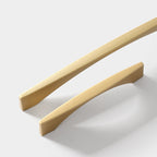 Modern Arched Aluminium Drawer Handles