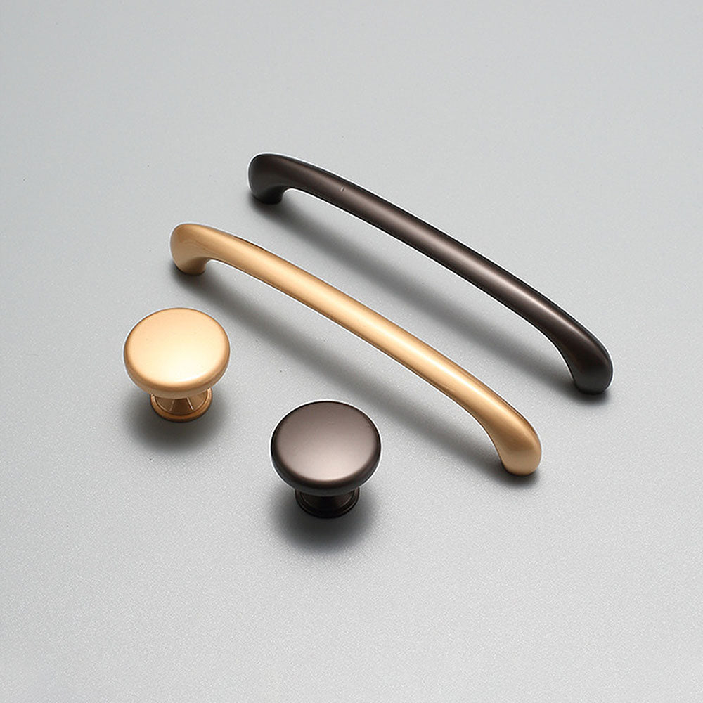 Modern Arched Kitchen Cupboard Handles and Knobs