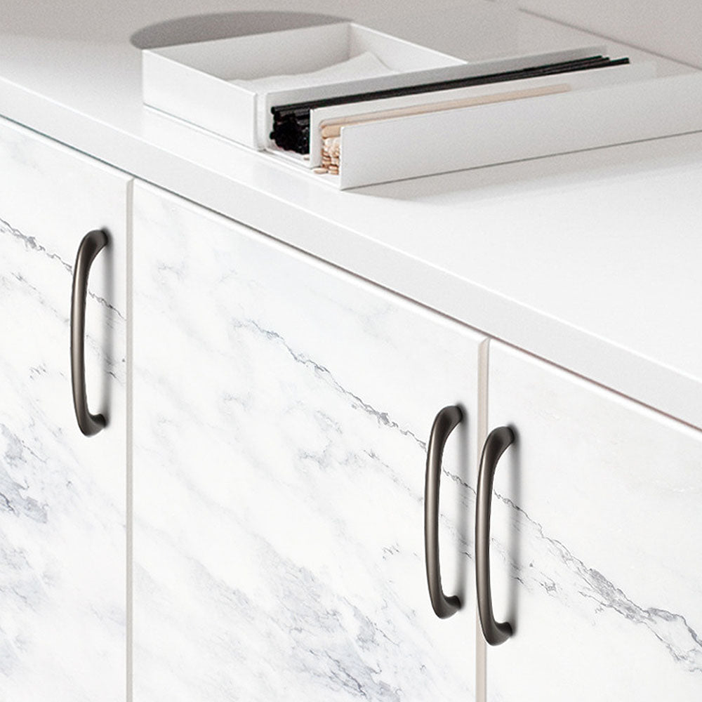 Modern Arched Kitchen Cupboard Handles and Knobs