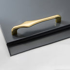 Modern Asymmetric Cupboard Handles & Triangle Knobs