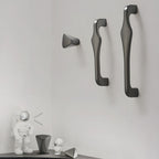 Modern Asymmetric Cupboard Handles & Triangle Knobs