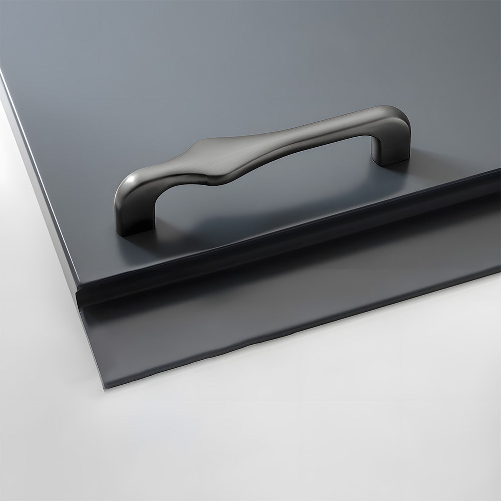 Modern Asymmetric Cupboard Handles & Triangle Knobs