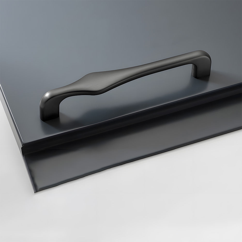 Modern Asymmetric Cupboard Handles & Triangle Knobs