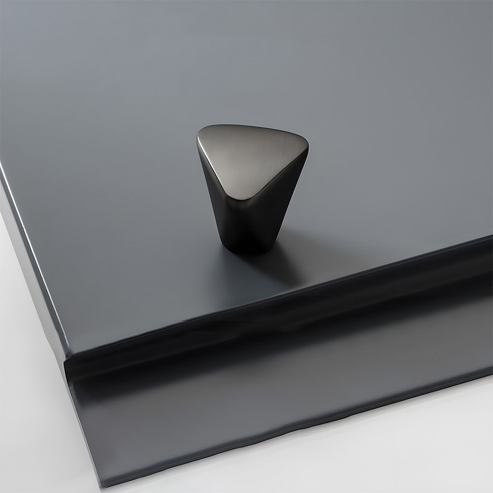 Modern Asymmetric Cupboard Handles & Triangle Knobs