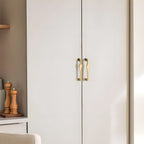 Modern Asymmetric Cupboard Handles & Triangle Knobs