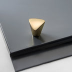 Modern Asymmetric Cupboard Handles & Triangle Knobs