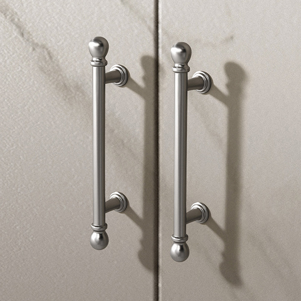 Modern Ball-End T-Bar Cupboard Handles & Knobs
