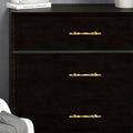 Modern Baluster T-Bar Cupboard Handles & Knobs in Solid Brass