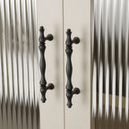 Modern Baluster T-Bar Cupboard Handles & Knobs in Solid Brass