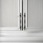 Modern Baluster T-Bar Cupboard Handles & Knobs in Solid Brass