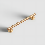 Modern Bamboo Brass Wardrobe Handles & Knobs