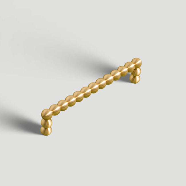 Modern Brass Bobbin Cupboard Handles & Knobs