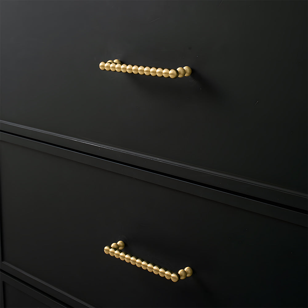 Modern Brass Bobbin Cupboard Handles & Knobs