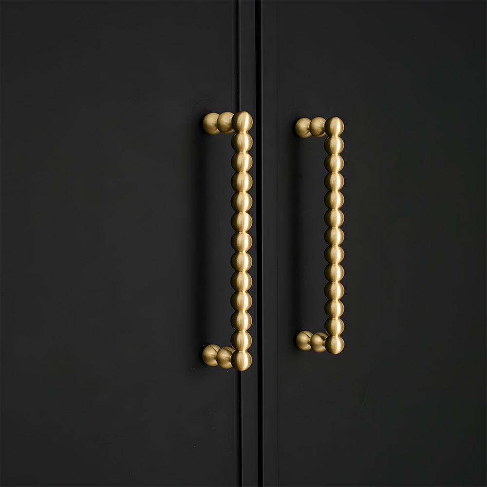 Modern Brass Bobbin Cupboard Handles & Knobs