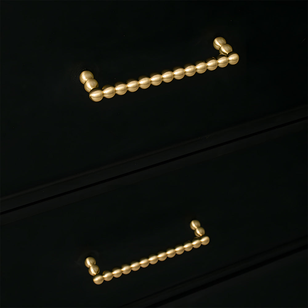 Modern Brass Bobbin Cupboard Handles & Knobs